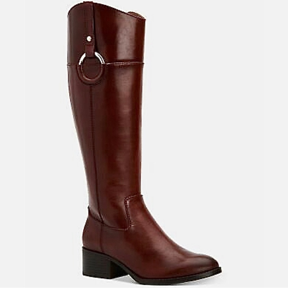 ALFANI Bexleyy Genuine Leather Boots